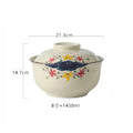 Axyaa Ceramic Soup & Ramen Bowl Set - Restaurant Tableware