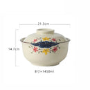 Axyaa Ceramic Soup & Ramen Bowl Set - Restaurant Tableware