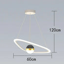Axyaa Nordic Dining Room Pendant Ceiling Chandelier Light for Living Room