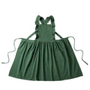 Axya Lotus Leaf Lace Apron: Waterproof & Stylish Kitchen Baking Apron