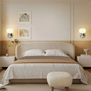 Axyaa Acrylic Ball LED Wall Light: Modern, Chrome Metal Sconce Lamp for Bedroom, Stairs
