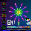 Axyaa Dream Color Bluetooth LED Fireworks String Lights Music Sync Light
