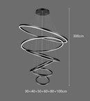 Axyaa Chandelier Pendant Lights Modern Ceiling Lamp LED Decorative Interior Lighting