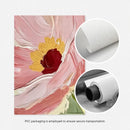 Soft Floral Oil Painting Prints, Neutral Abstract Wall Art Set by Axyaa. Perfect for Home Decor.