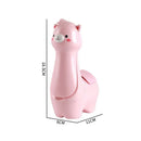Axyaa Alpaca LED Desk Lamp with Pen Holder – Kids' Study Table Light