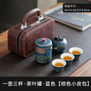 Axyaa Portable Travel Tea Set | Outdoor Kung Fu Tea Set for Quick Guest Cup