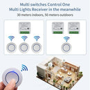 Axyaa Smart WiFi Switch with RF433Mhz Receiver for Voice Control