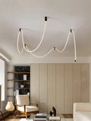 Axyaa Nordic Loft Villa Duplex Pendant Light - Modern Design Staircase LED Light