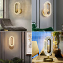 Axyaa Modern Gold Alloy Chandeliers LED Pendant Lights for Living Room and Bedroom Decor