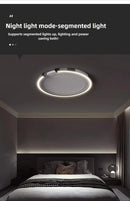 Axyaa Large Smart LED Ceiling Lamp Ultra-thin Modern Design Brightness Dimmable