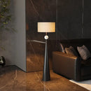 Axyaa Nordic LED Floor Lamp - Modern Minimalist Wabi-Sabi Style for Living Room & Bedroom