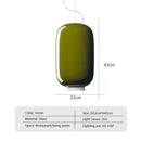 Axyaa Glass Pendant Chandelier: Modern Nordic Home Decor Lighting for Dining Room, Bedroom, Bar
