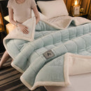 Axyaa Winter Velvet Blanket | Cozy & Weighted | Single/Double Bed Size