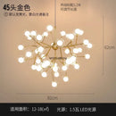 Axyaa Glass Ball Pendant Light for Nordic Modern Style Living Room