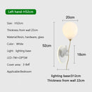 Axyaa Glass Balloon Bear Wall Lamps for Children's Room Lighting