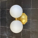 Axyaa Minimalist Copper Wall Lamp for Bathroom, Corridor, Staircase - Retro Design