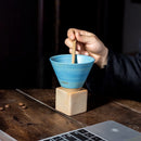 Axyaa Retro Ceramic Cone Coffee Cups - Set of 2