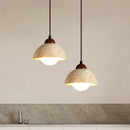 Axyaa Yellow Marble Pendant Lamp: Elegant Lighting for Home, Restaurant & Aisle