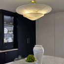 Axyaa Imitation Marble Pendant Light for Living Room, Dining Room, and Bedroom