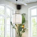 Axyaa Bamboo Woven Lantern Pendant Light for Home Decor and Lighting