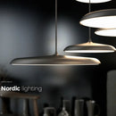 Axyaa UFO Round LED Pendant Light for Modern Home Decor
