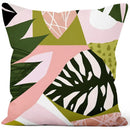 Axyaa Tropical Pattern Decorative Pillow Covers for Sofa Bedroom Car