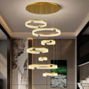Axyaa Modern Luxury Home Decoration Staircase Living Room Indoor Lighting Pendant Lights