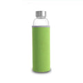 Axyaa High-Temp Glass Water Bottle with Protective Bag, BPA-Free Sport & Travel Drink Bottle