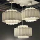 Axyaa Retro Wave Fabric Pendant Light for Designer Spaces