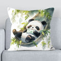 Axyaa Cartoon Panda Sofa Cushion Cover - Luxury Home Decor