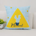 Axyaa Nordic Elk Ins Print Cushion Cover Sleep Sofa Pillow Case Office Home Decor