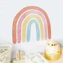 Watercolor Rainbow Wall Stickers for Kids Room by Axyaa