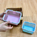 Axyaa Mini Storage Baskets Set in Macaron Colors for Desktop & Bathroom Organization
