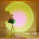Axyaa LED Sunset Cabinet Lights Touch Wall Lamp for Home Bedroom Decor