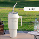 Axyaa Stainless Steel Insulated Travel Cup for Hot and Cold Beverages