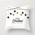 Colorful Deer & Christmas Patterns Pillowcase - Axyaa Home Decor Cushion Cover