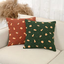 Embroidered Pumpkin Halloween Pillowcase Cojines by Axyaa