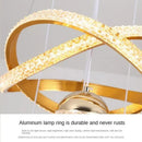 Axyaa Acrylic Crystal Ball Pendant Chandelier for Home Decor & Dining Room