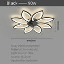 Axyaa Luxury Modern Ceiling Fan Lamp for Living & Dining Room