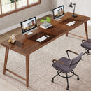 Axyaa 78.7" Extra Long 2-Person Computer Writing Desk for Home Office and Study