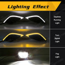 Axyaa LED Fog Lamps Toyota Camry SE XSE 2018-2020: DRL, Daytime Running Lights, Turn Signal