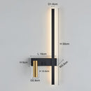 Axyaa Modern LED Wall Lamp for Home Interior Lighting Fixture