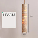 Axyaa Nordic Yellow Stone Pendant Lights: Modern Luxury for Home, Hotel, Restaurant