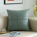 Axyaa Light Simulation Leather Thickened Throw Pillow