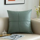 Axyaa Light Simulation Leather Thickened Throw Pillow