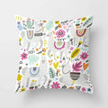 Axyaa Decorative Cushions Pillowcase - Soft Polyester Throw Pillow Cover for Sofa Décor