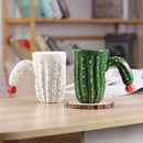 Cactus Ceramic Halloween Coffee Cups by Axyaa for Home & Office Gifts