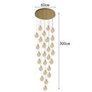 Axyaa Modern LED Chandeliers for Dining Room Pendant Lighting