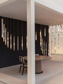 Axyaa Nordic Loft LED Chandelier - Stylish Modern Living Room Lighting