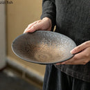 Axyaa Ceramic Dinner and Soup Plate Set for Classic Table Setting